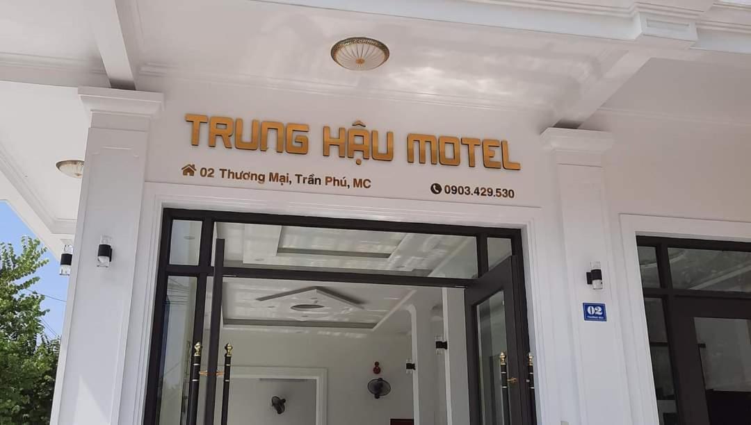 Nha Nghi Trung Hau Hotell Mong Cai Exteriör bild