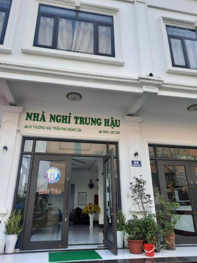 Nha Nghi Trung Hau Hotell Mong Cai Exteriör bild
